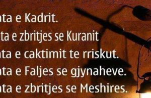 A e dini se pse quhet “Nata e Kadrit”?