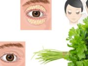 Maska me bazë majdanozin që zhduk qeskat e errëta nën sy për 1 ditë