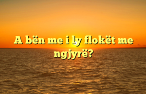A bën me i ly flokët me ngjyrë? –