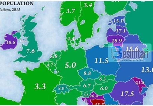NË CILIN SHTET EVROPIAN JETOJNË MË SHUMË MUSLIMAN?