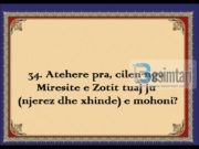 TË KUJTOSH MIRËSIT E ALLAHUT NDAJ TEJE !