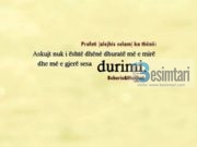 NUK JE DURIMTARË NËSE …?