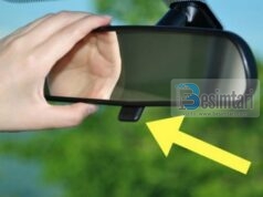 A e dini se për çfarë shërben kjo pjesë në pasqyrën e brendshme të veturës?